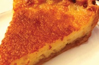 Tyler Pie, recipe by Edna Lewis, #PenntoPan